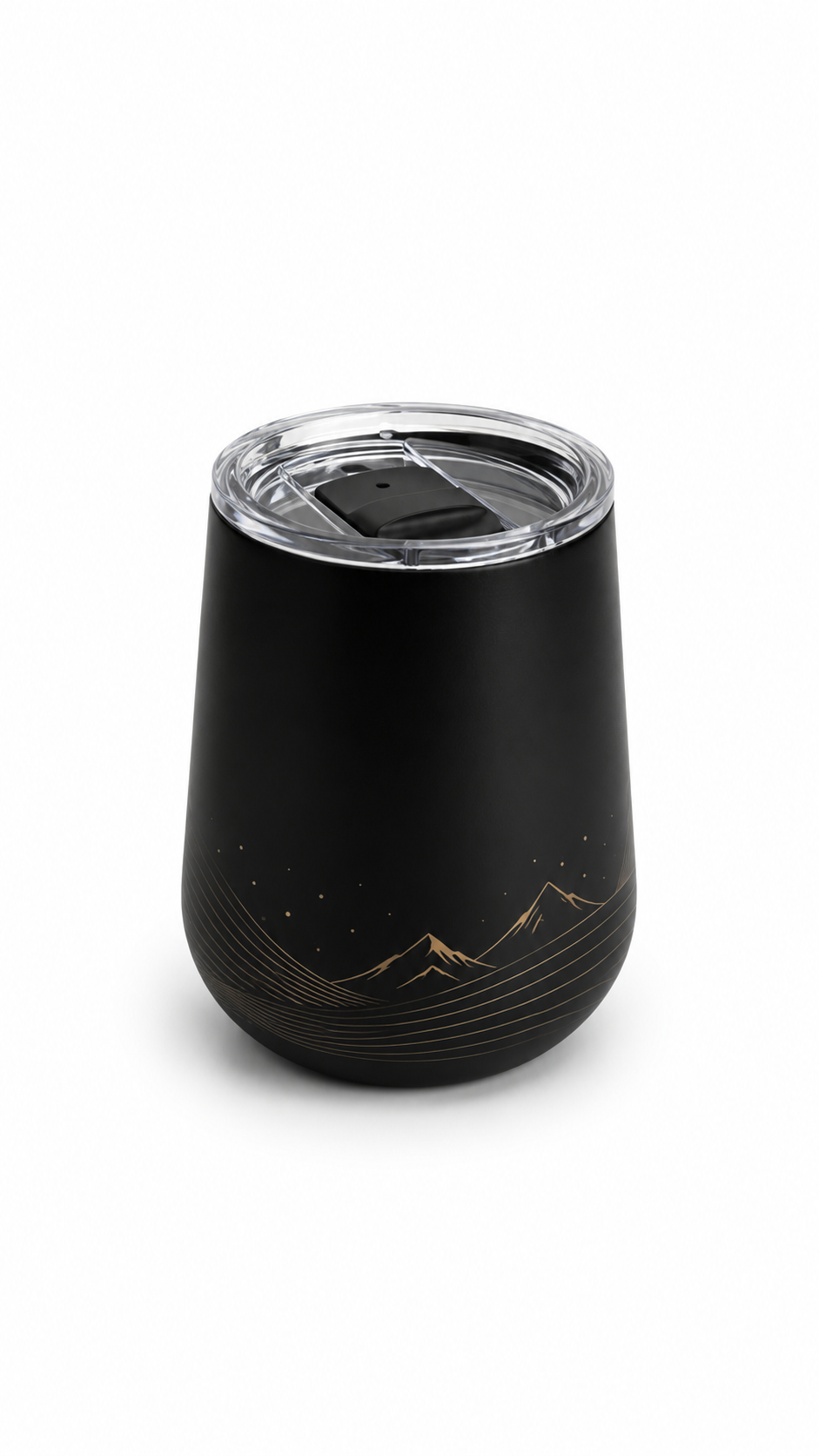 Black Mini Coffee Tumbler